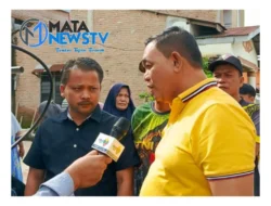 Warga Desa Ujung Serdang Sambut Pemasangan Tiang Listrik Beton, Ucapkan Terima Kasih kepada PLN dan DPRD Deli Serdang