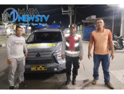 Personel Polsek Labuhan Ruku Gelar Patroli Malam, Pastikan Wilayah Aman dan Kondusif