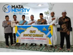 Kapolsek Medang Deras Gelar Cooling System dan Jumat Curhat Bersama Jamaah Subuh di Musholla Nurul Hud