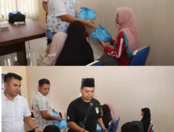 Satreskrim Polres Batubara Rayakan HUT ke-77 dengan Berbagi Kasih