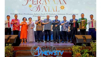 Perayaan Natal 2024, Pelindo Group Wilayah Medan Perkuat Kebersamaan dan Berbagi Kasih