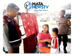 Bripka Andi Pertemukan Bocah 5 Tahun yang Tersesat dengan Keluarga di Nias Selatan