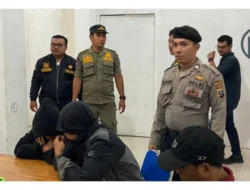 Sat Samapta Polres Pematangsiantar Bersama Satpol PP Gelar Razia Pekat Jelang Natal dan Tahun Baru