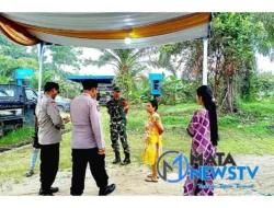 Personel Polsek Lima Puluh Sambangi Warga Desa Lubuk Cuik, Jaga Kamtibmas Aman dan Kondusif