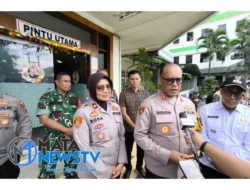 Kapolrestabes Medan Kombes Gidion Arif Besuk Kepling Korban Penusukan Wanita ODGJ