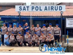 Kapolres Langkat Kunjungi Mako Sat Polairud, Pastikan Kesiapan Jelang Nataru