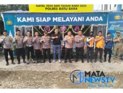 Pengecekan Pos Pam dan Pos Yan Operasi Lilin Toba 2024 di Kabupaten Batubara