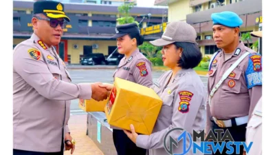 Kapolrestabes Medan Sampaikan Pesan Kapolda: “Tidak Ada yang Tinggalkan Lokasi Pengamanan Natal”