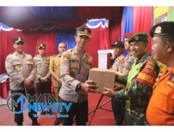Kapolres Langkat Tinjau Kesiapan Pos Pengamanan Natal dan Tahun Baru 2024-2025