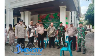 Polres Langkat Pastikan Keamanan Perayaan Natal 2024 di Gereja-Gereja