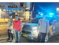 Polsek Indrapura Gelar Patroli Malam, Antisipasi Gangguan Kamtibmas di Wilayah Batu Bara