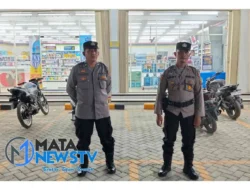 Polsek Medang Deras Gelar Patroli Malam Antisipasi Kejahatan di Wilayah Hukum