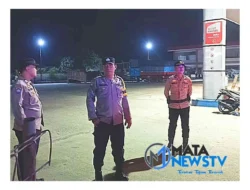 Personel Polsek Labuhan Ruku Gelar Patroli Malam, Antisipasi Gangguan Kamtibmas di Wilayah Hukum Polres Batu Bara