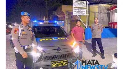 Polsek Labuhan Ruku Gelar Patroli Malam, Jamin Keamanan Wilayah Hukum