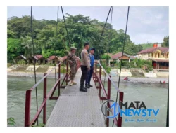 Polres Langkat Dirikan Pos Pengamanan Natal dan Tahun Baru di Bukit Lawang