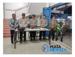 Pengamanan Malam Tahun Baru: Polres Batu Bara Jamin Kondusivitas Ibadah di HKBP Kota Indrapura
