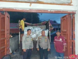 Polres Pematangsiantar Kawal Ketat Pergeseran Logistik Pemilu ke Gudang KPU