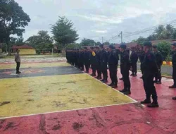 Personel BKO Sat Brimob Poldasu Kembali, Kapolres Pematangsiantar Sampaikan Terima Kasih