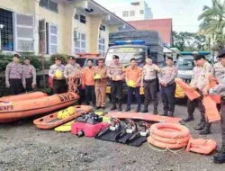 Sat Samapta Polres Pematangsiantar Laksanakan Apel kesiapan Personil dan Peralatan SAR Terbatas