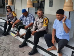 Kasat Binmas Polres Pematangsiantar Sambangi Masjid Istiqomah, Jalin Silaturahmi dengan Tokoh Agama