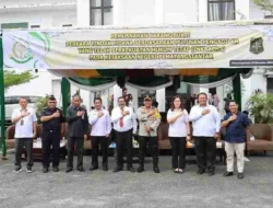 Kapolres Pematangsiantar Hadiri Pemusnahan Barang Bukti Inkracht di Kejari Kota Pematangsiantar