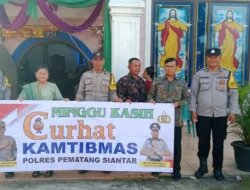 Polres Pematangsiantar Wujudkan Kamtibmas Kondusif Melalui Program “Minggu Kasih Curhat”