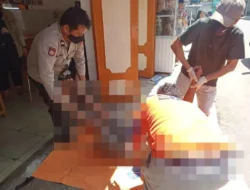 Kapolsek Siantar Barat Evakuasi Jenazah ODGJ yang Ditemukan Meninggal di Emperan Kedai Kopi