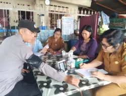 Polsek Siantar Marihat Hadiri Kegiatan POSBINDU di Kelurahan Sukamaju