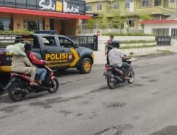 Sat Samapta Polres Pematangsiantar Gelar KRYD di Jalan Rajamin Purba, Pastikan Keamanan Warga