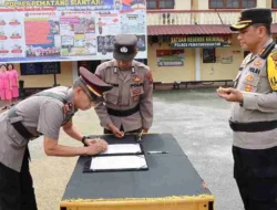 “AKP Hilton Marpaung” Resmi Gantikan Kompol Marhalam Napitupulu