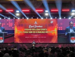 KPU Kota Medan Hadiri Rakornas Persiapan Penetapan Pasangan Calon Terpilih Pilkada 2024
