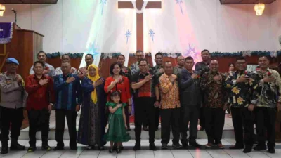 Perayaan Natal Polres Pematangsiantar 2024, Penuh Sukacita, Khidmat dan Kebersamaan