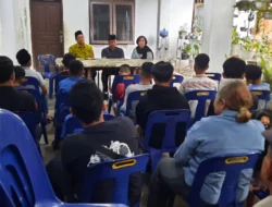 Kapolres Siantar Bersama Bhayangkari Berbagi Kasih dan mengenang 100 hari wafatnya mertua AKBP Yogen