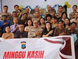 Kapolrestabes Medan Gelar Kegiatan Minggu Kasih di GKJ Desa Kolam, Percut Seituan