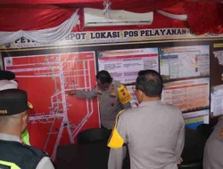 Kapolda Sumut Tinjau Pos Pelayanan II di Kota Pematangsiantar untuk Operasi Lilin Toba 2024