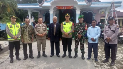Polsek Tanah Jawa Sukses Amankan Ibadah Natal di Gereja HKBP Resort Muara Mulia