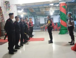 Polres Pematangsiantar Gelar Sterilisasi Gereja Jelang Perayaan Natal 2024