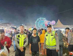 Polsek Tanah Jawa Intensifkan Patroli Malam Cegah Gangguan Kamtibmas Selama Operasi Lilin Toba 2024