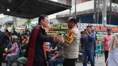 Ayahanda Ka SPKT Polrestabes Medan Meninggal Dunia, Kapolrestabes dan Jajaran Melayat