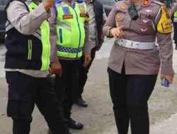 Kapolres Pematangsiantar Tinjau Kesiapan Pos Pengamanan Operasi Lilin Toba 2024