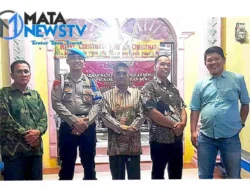Polsek Labuhan Ruku Amankan Ibadah Natal dan Perayaan Malam Tahun Baru 2025 di Gereja HKBP Labuhan Ruku