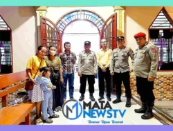 Kapolsek Medang Deras Laksanakan Patroli Pengamanan Malam Tahun Baru di Gereja-Gereja