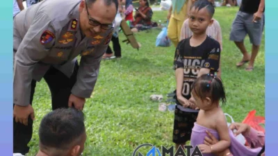 Kapolres Langkat Tinjau Pengamanan Objek Wisata Saat Libur Nataru