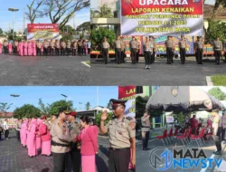 Polres Batu Bara Gelar Upacara Kenaikan Pangkat Personel, 26 Anggota Resmi Naik Pangkat