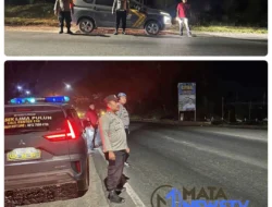 Patroli Malam Polsek Lima Puluh, Polisi Pastikan Situasi Aman dan Kondusif