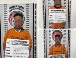 Satnarkoba Polres Pematangsiantar Berhasil Amanakan 3 (Tiga) Terduga Pengedar Narkoba