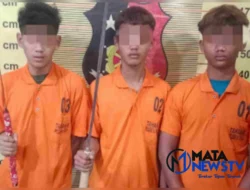 Polsek Hamparan Perak Tangkap Tiga Remaja Pelaku Begal dengan Sigap