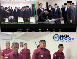 Lapas Kotapinang Ikuti Pelantikan Pejabat Pimpinan Tinggi Madya Kementerian Imigrasi dan Pemasyarakatan Secara Virtual