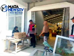 Personel Polsek Medang Deras Laksanakan Cooling System Pasca Pilkada 2024 di Desa Lalang