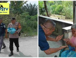 Kapolres Batubara Berikan Bantuan kepada Warga Tidak Mampu, Pererat Silaturahmi dengan Masyarakat